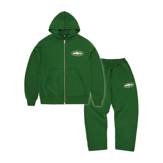 ISLAND PUFF PRINT TRACKSUIT [GREEN]