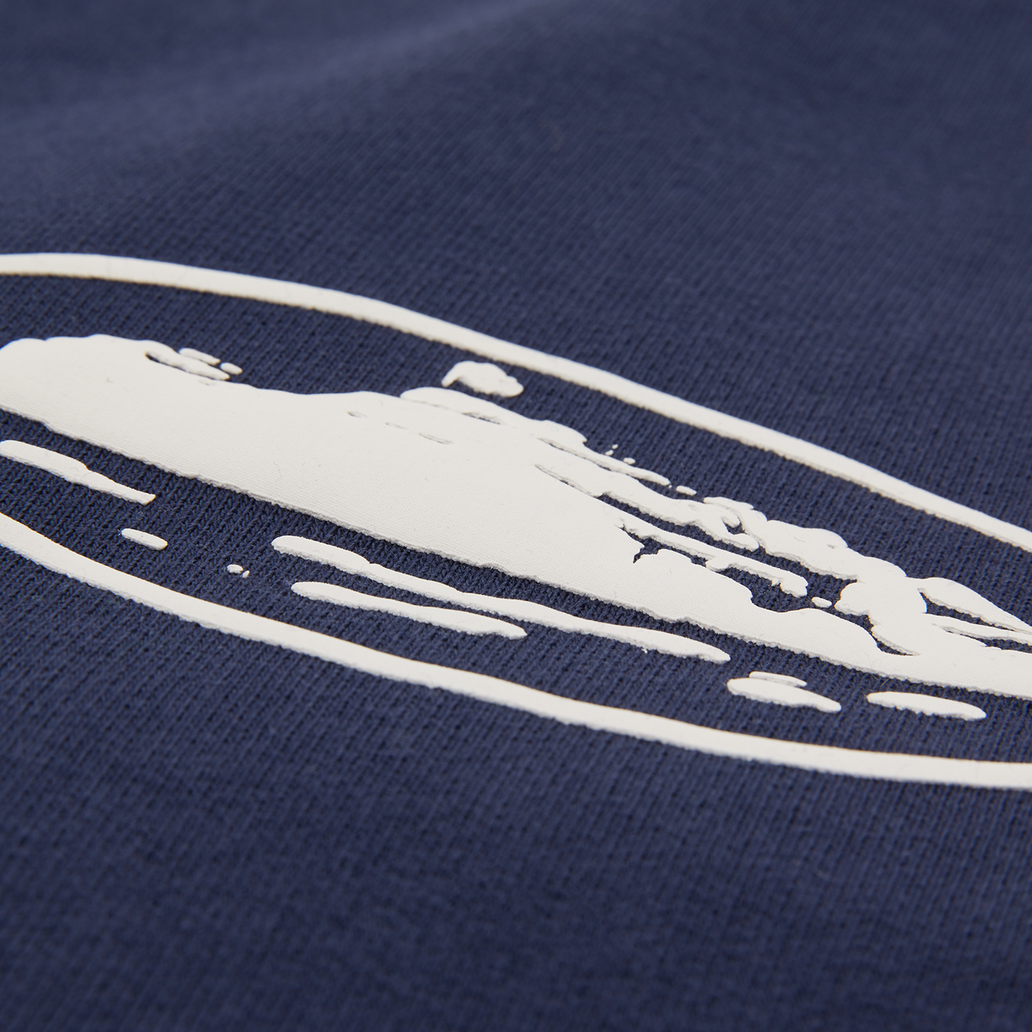 ISLAND PUFF PRINT SWEATSHORT [NAVY]