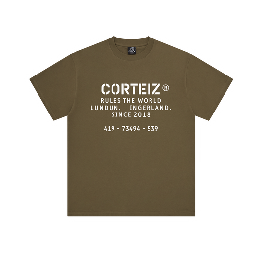 OG STENCIL TEE [KHAKI]