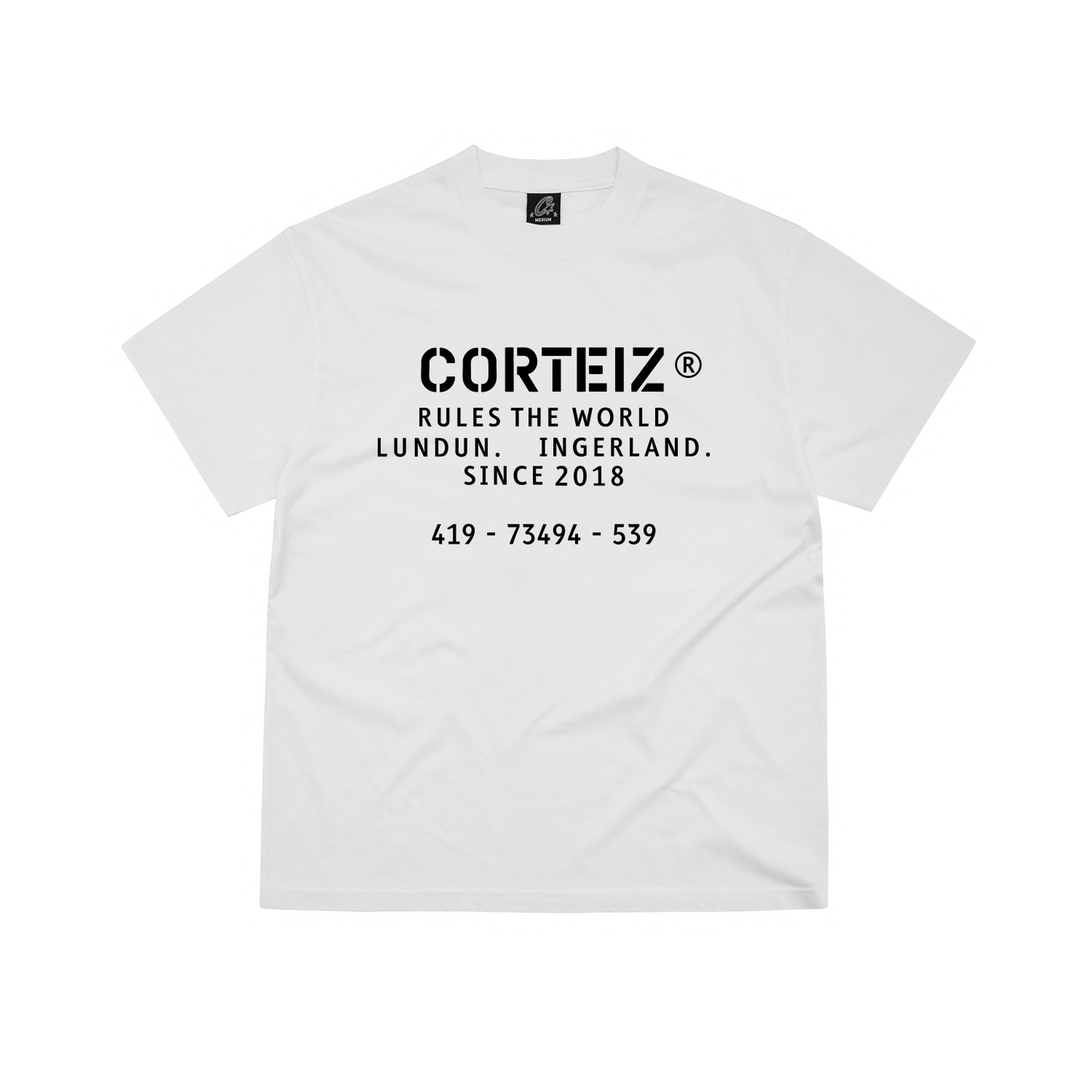 OG STENCIL TEE [WHITE]