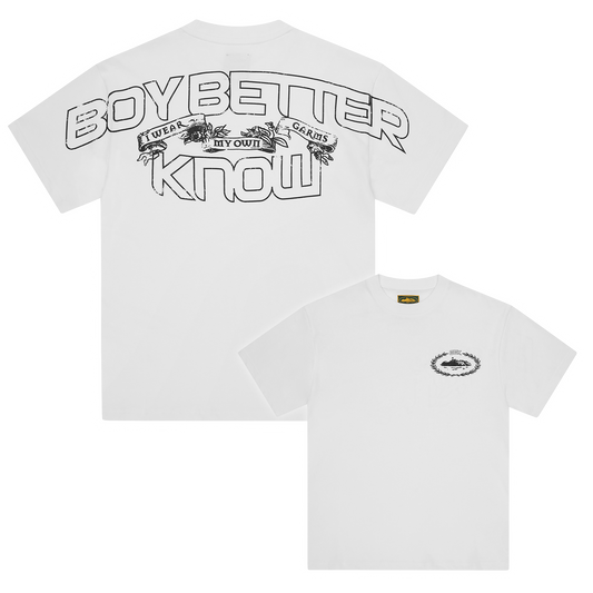 BBK ROYALE TEE [WHITE]