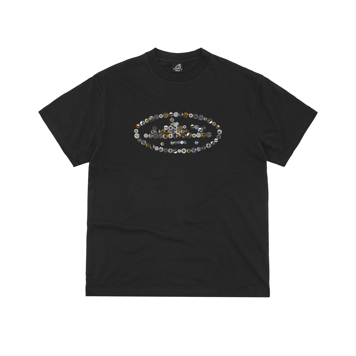 SCREWS ISLAND TEE [BLACK]